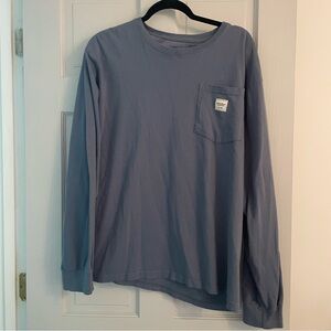 Euc Eddie Bauer Blue Long Sleeve Tee Size XL